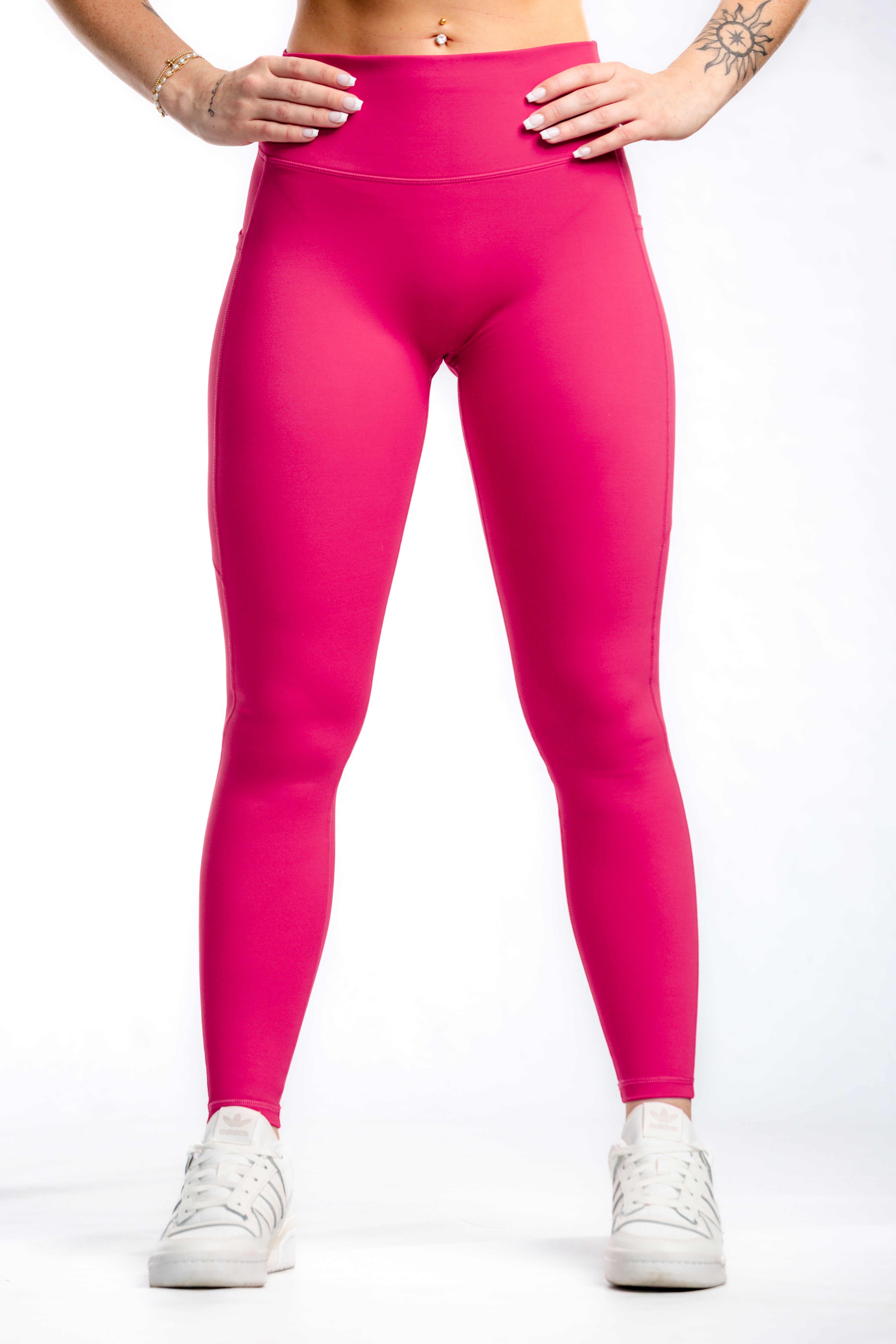 Empowered Leggings With Pockets | Magenta