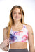 Empowered Sports Bra | Magenta Floral