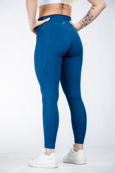 Empowered Leggings With Pockets | Deep Blue
