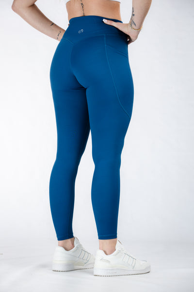 Empowered Leggings With Pockets | Deep Blue