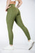 Empowered Leggings With Pockets | Military Green