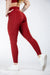 Empowered Leggings With Pockets | Merlot