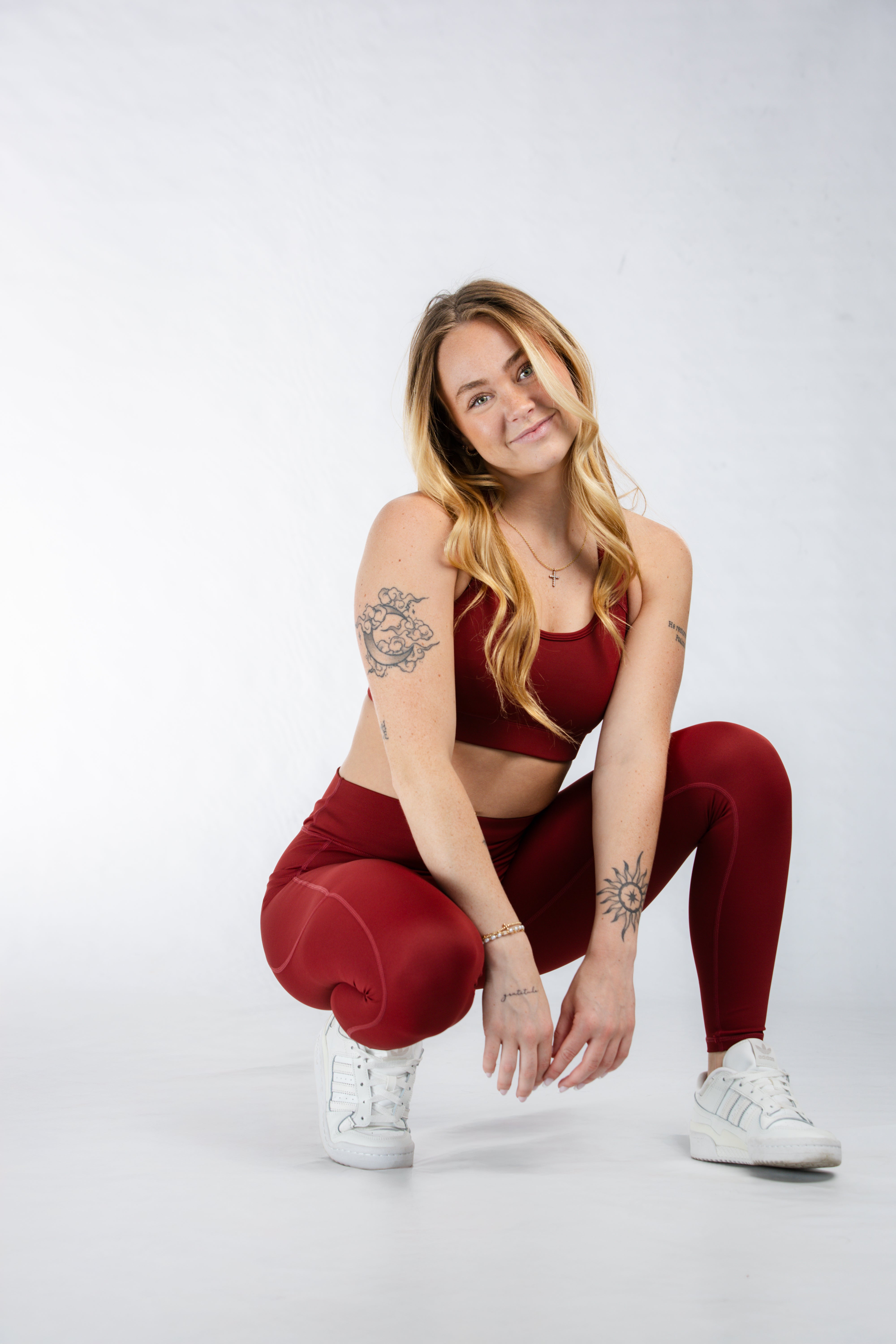Empowered Leggings With Pockets | Merlot