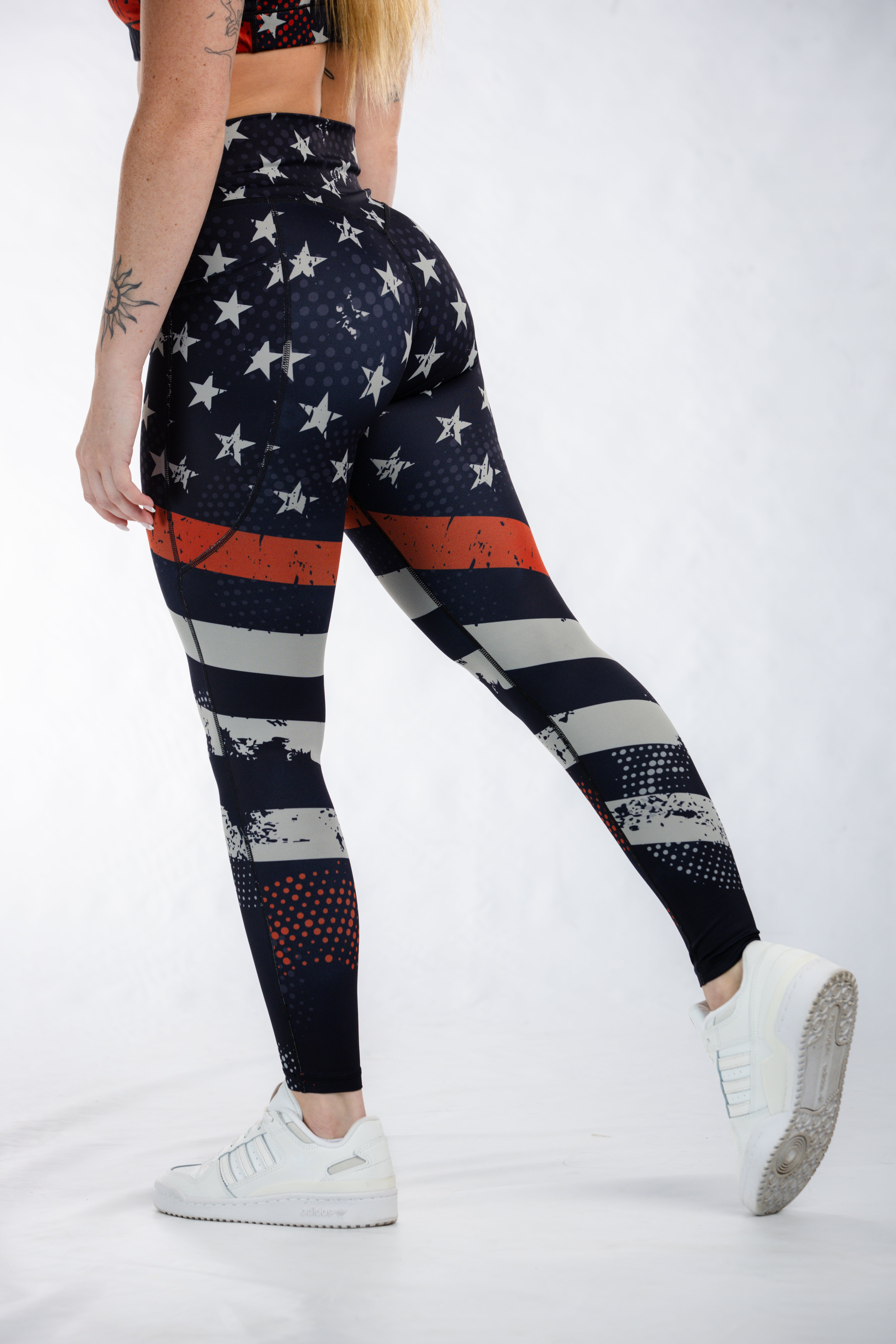 Empowered Leggings | Red Line