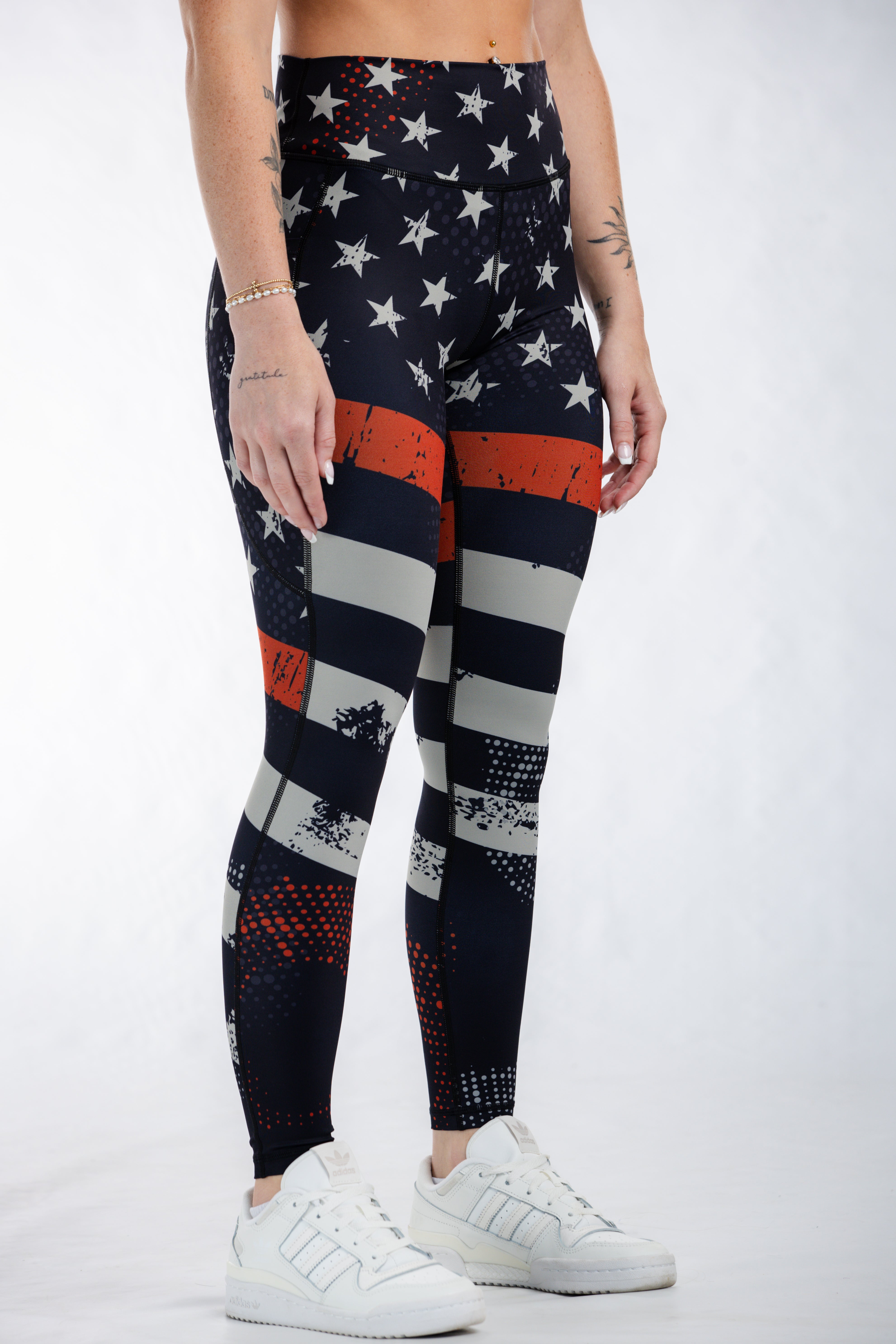 Empowered Leggings | Red Line