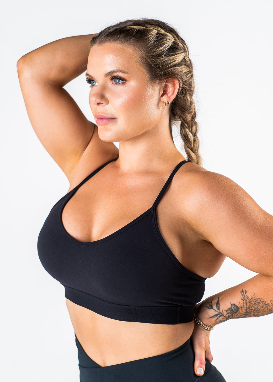 NKD Mesh Bra | Black