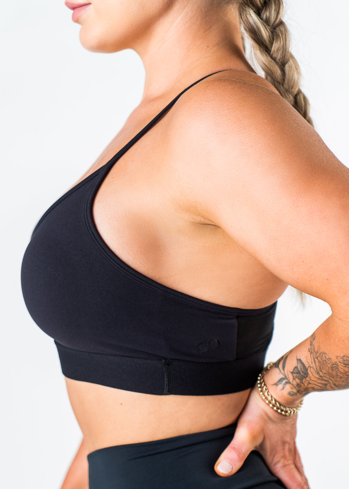 NKD Mesh Bra | Black