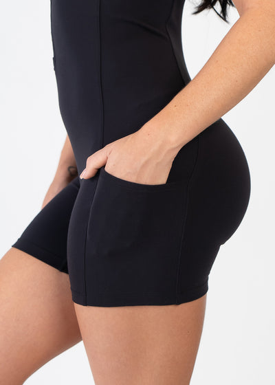 NKD Sporty Bodysuit | Black