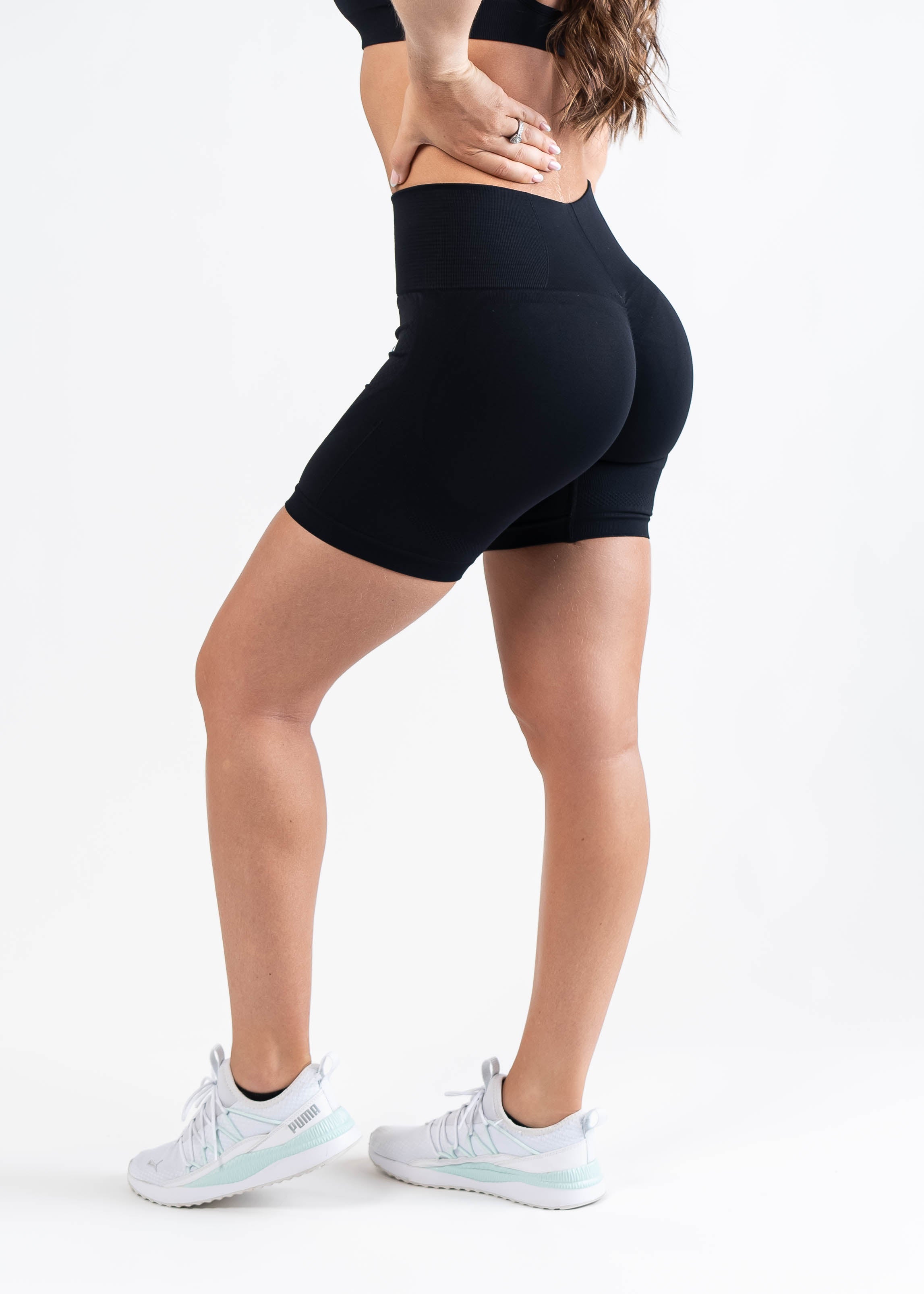 Sculpt Seamless Shorts | Blackout