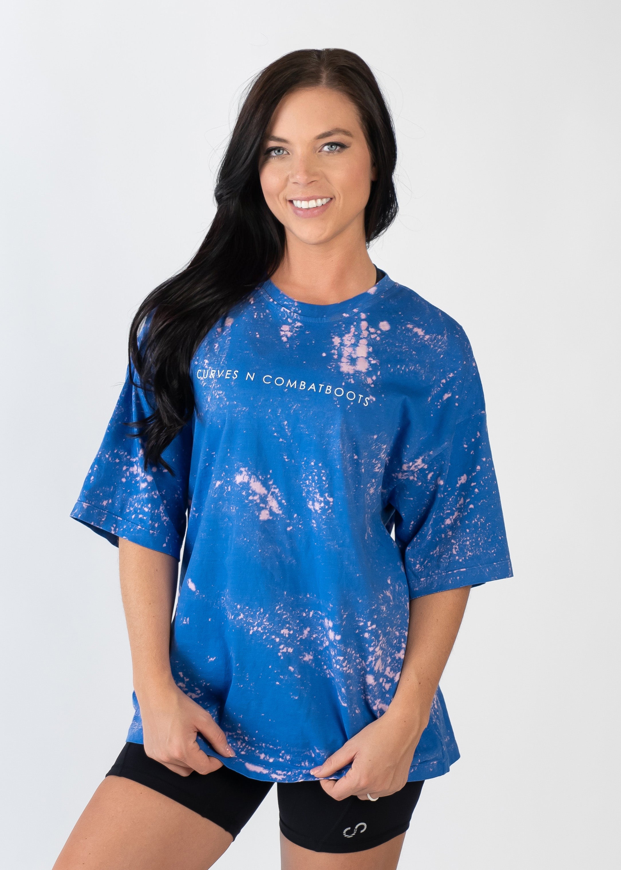 Oversized Tee | Bleached Blue