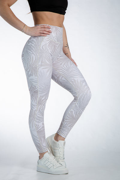 Empowered Leggings With Pockets | Tan Leaf