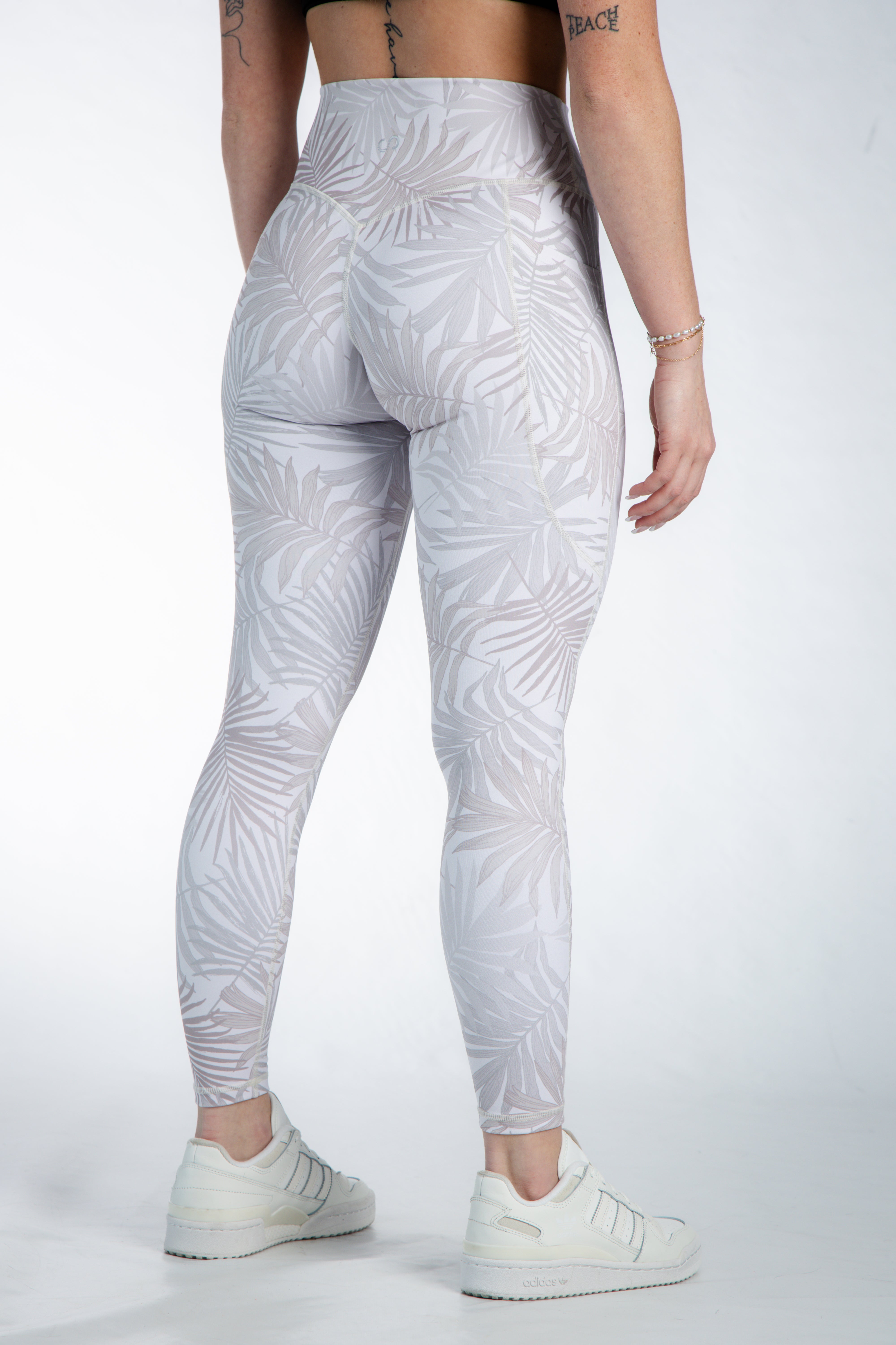 Empowered Leggings With Pockets | Tan Leaf