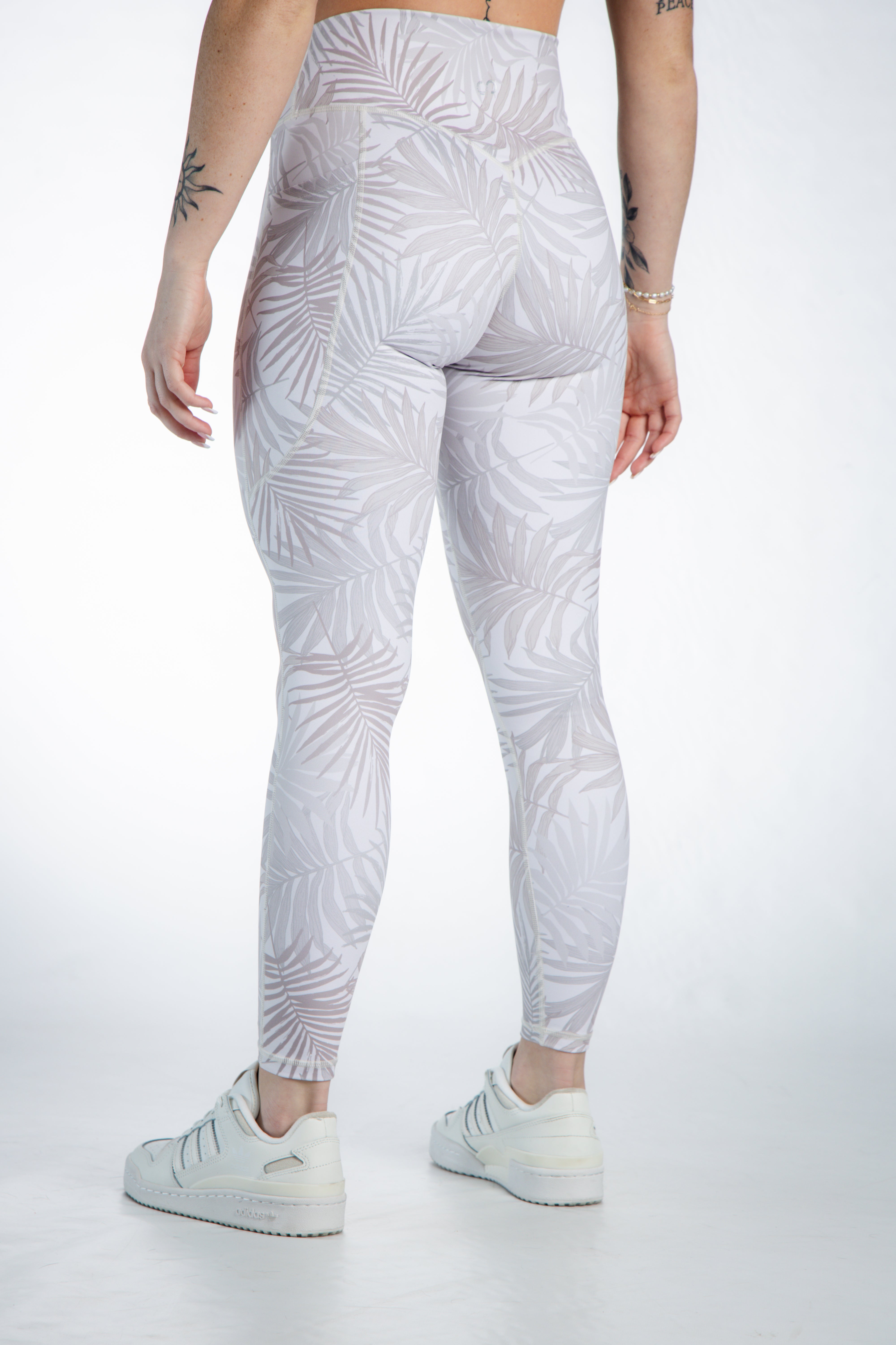 Empowered Leggings With Pockets | Tan Leaf