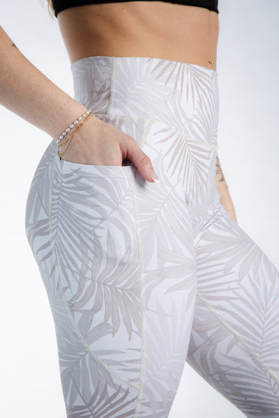 Empowered Leggings With Pockets | Tan Leaf