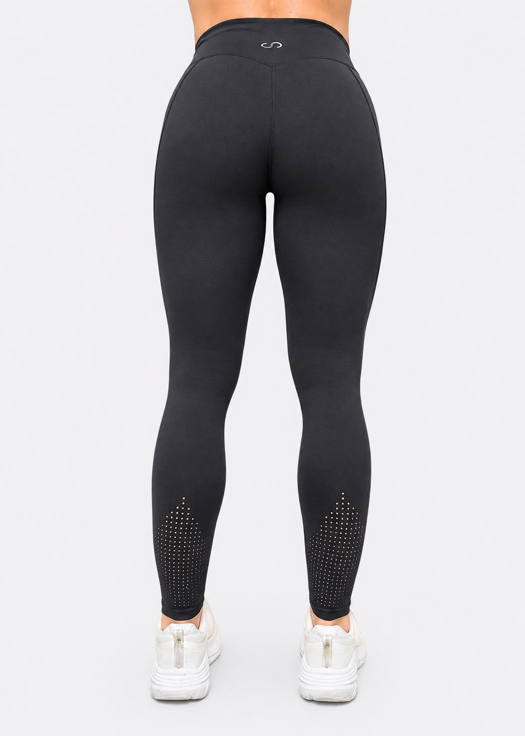 Empowered V4 Leggings With Pockets & Laser Cut outs | Black