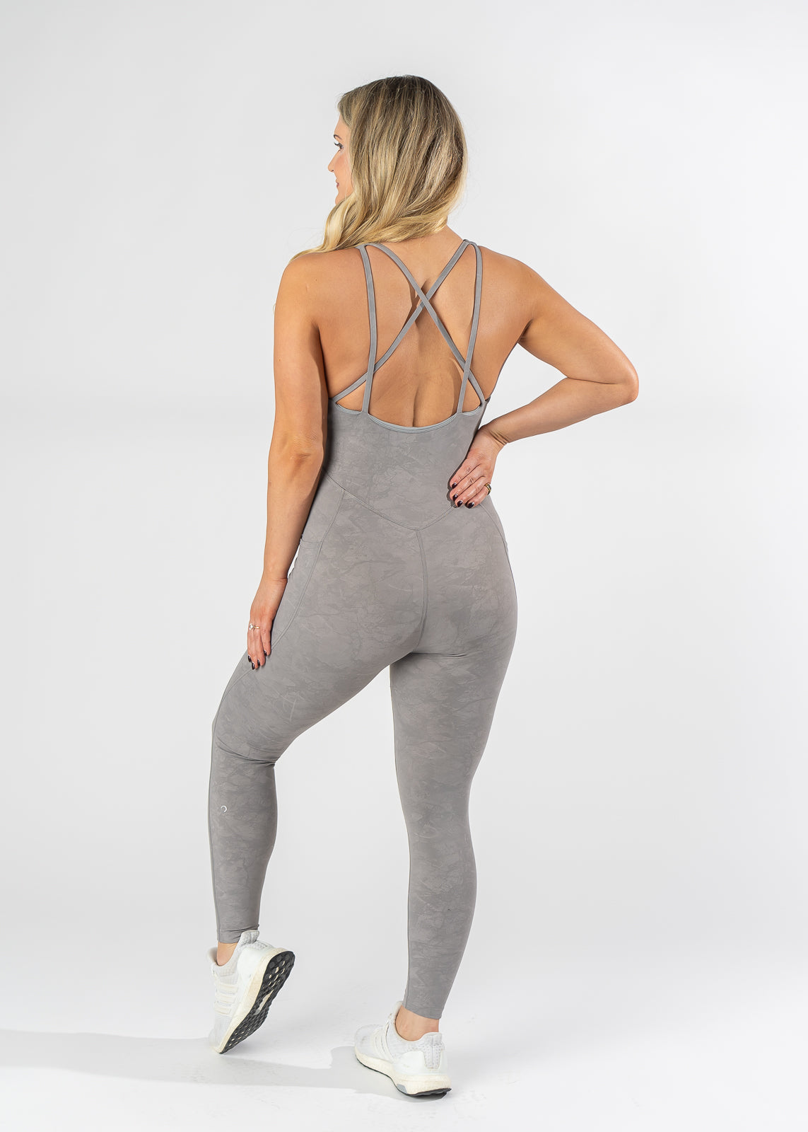 NKD Strappy Bodysuit With Pockets | Grey