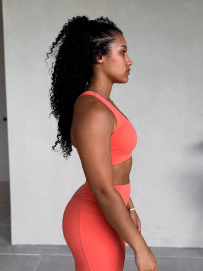 NKD Strappy Bra | Blood Orange
