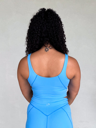 NKD Crop Bra | Sky Blue