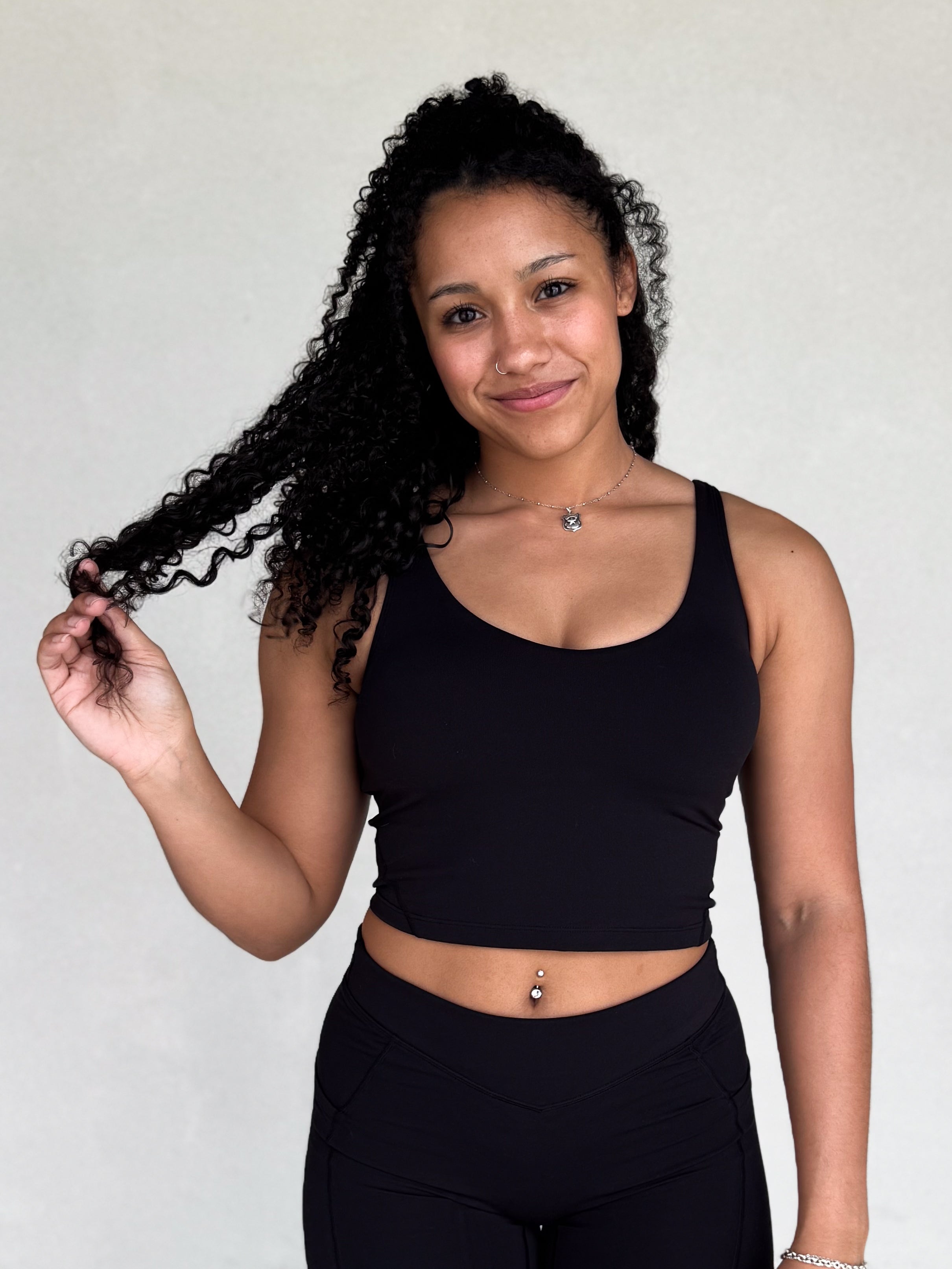 NKD Crop Bra | Black
