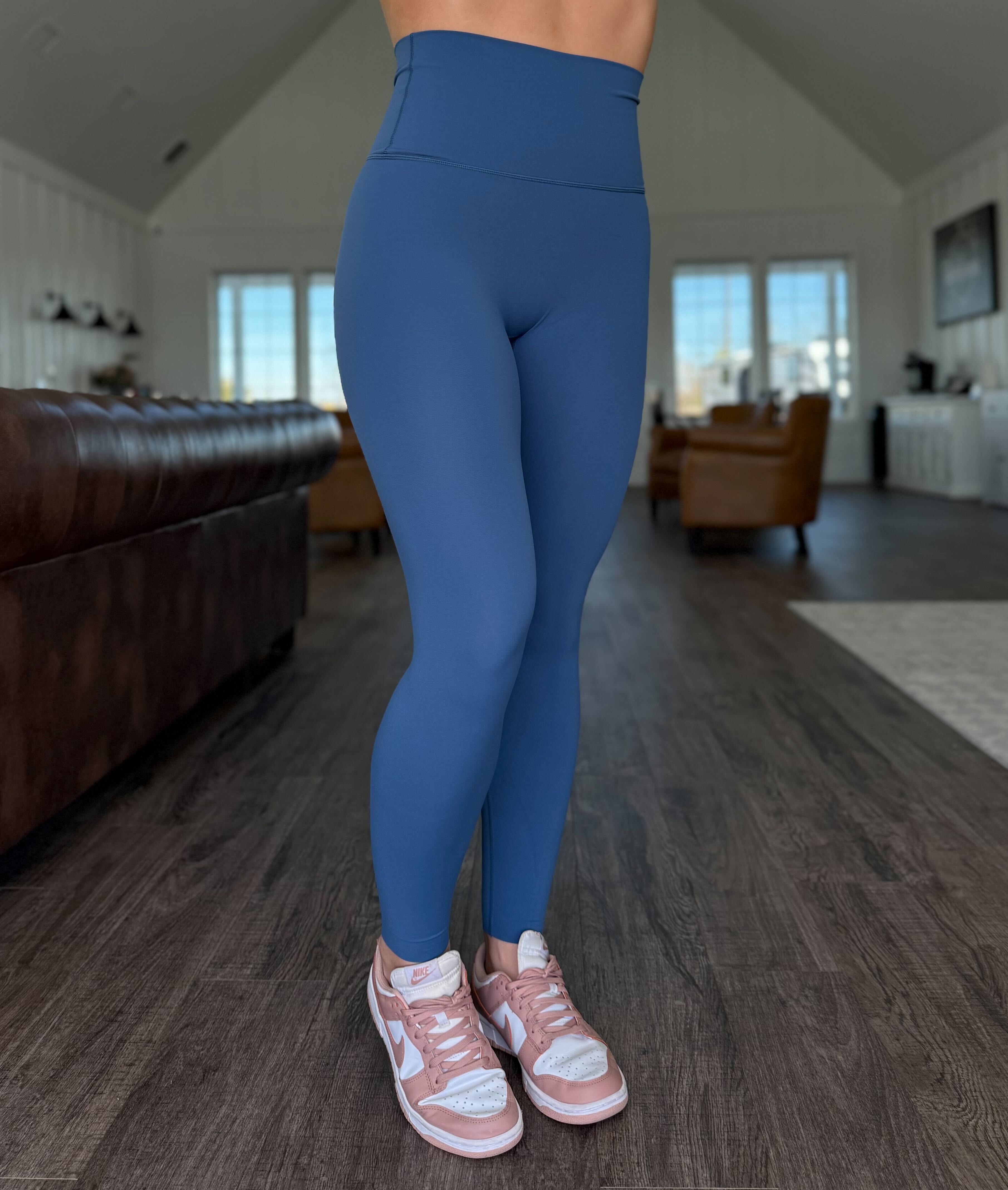 NKD High Waist Leggings | Blueberry
