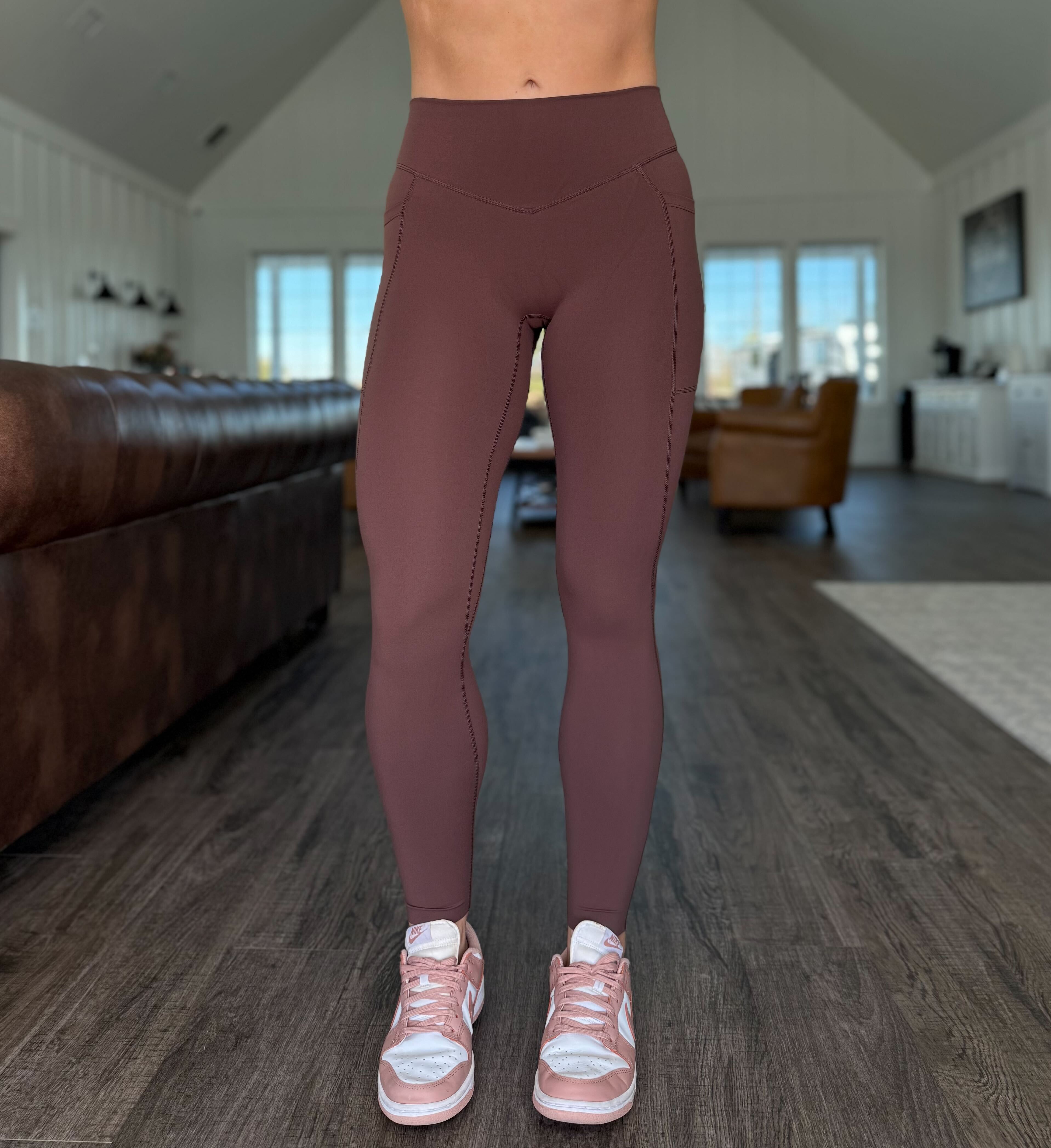 NKD Leggings With Pockets Mid Waist | French Toast