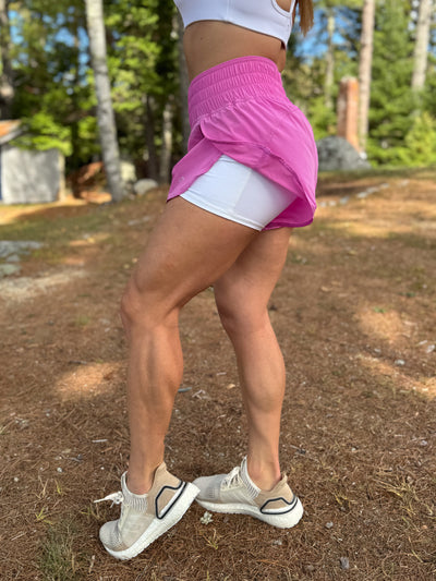Running Shorts | Super Pink