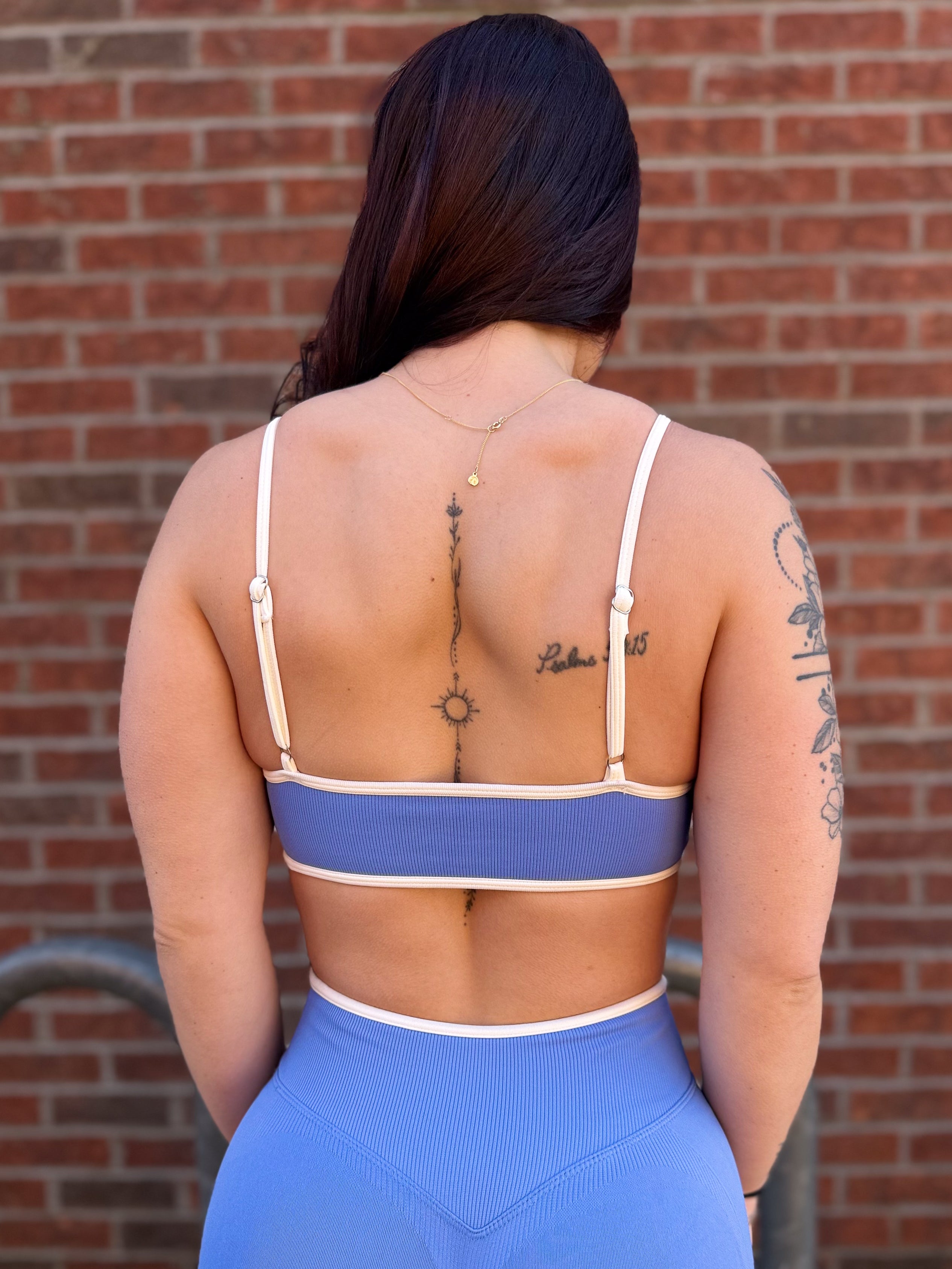 Piped Seamless Bra | Bluebonnet (PRE-ORDER)