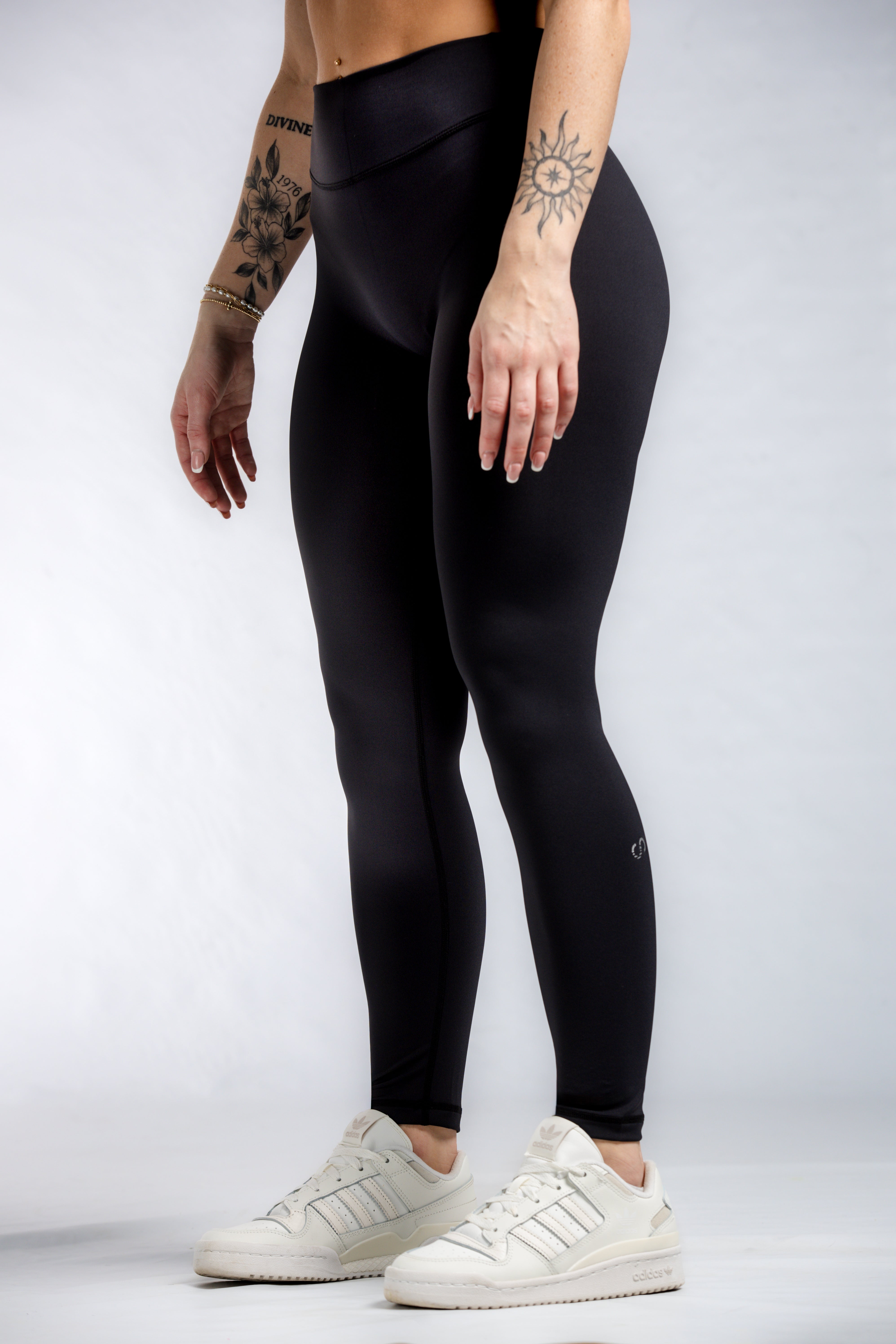 Executive Leggings With Scrunch | Black
