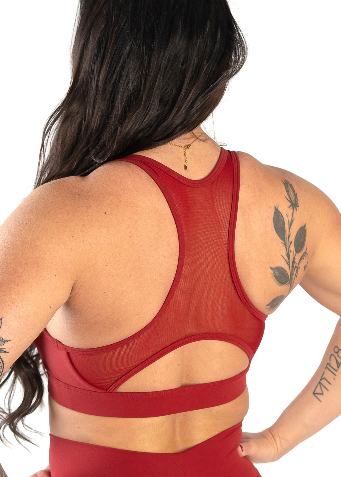 Mesh Bra | Red