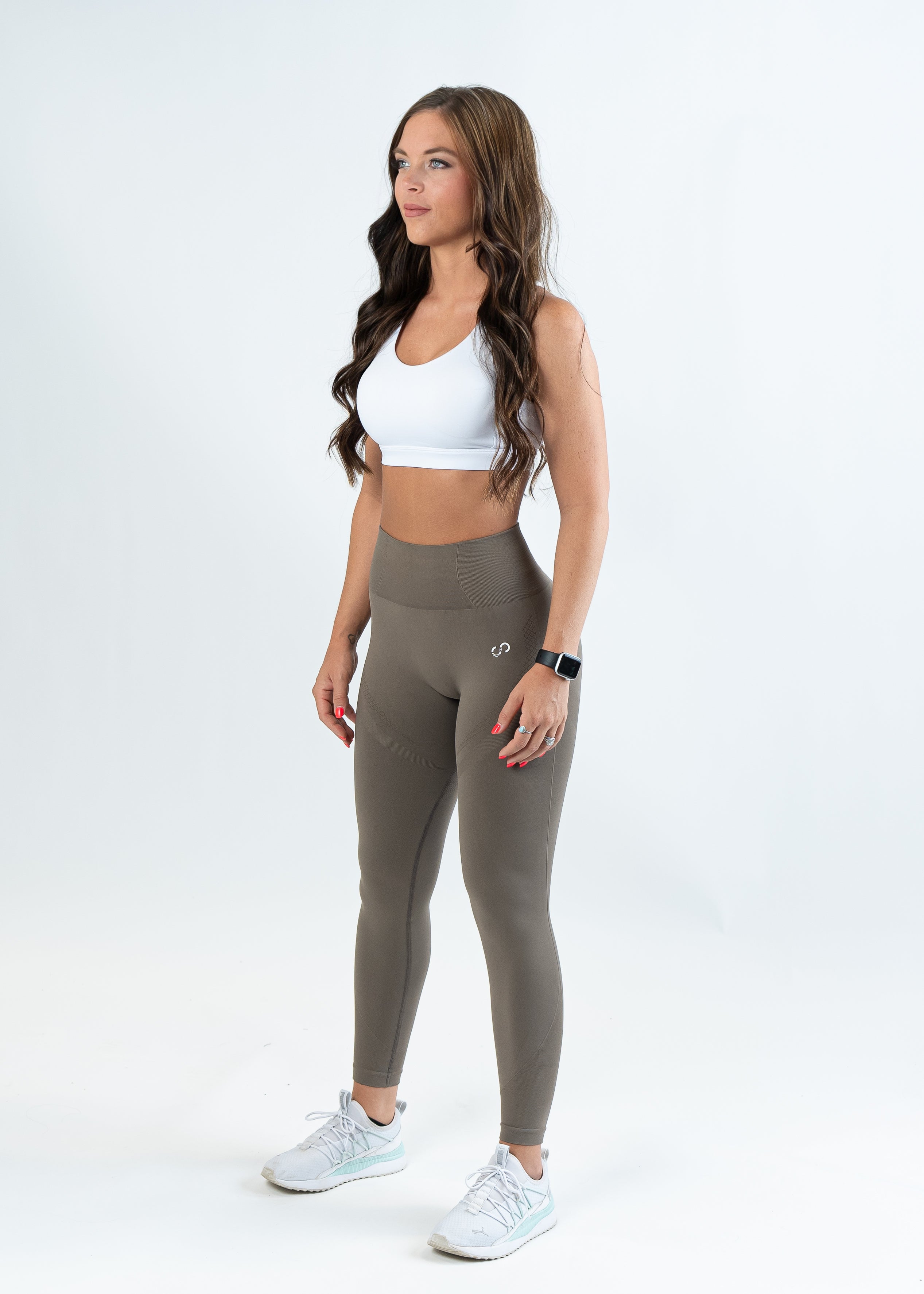 Sculpt Seamless Leggings | Battlefield Brown