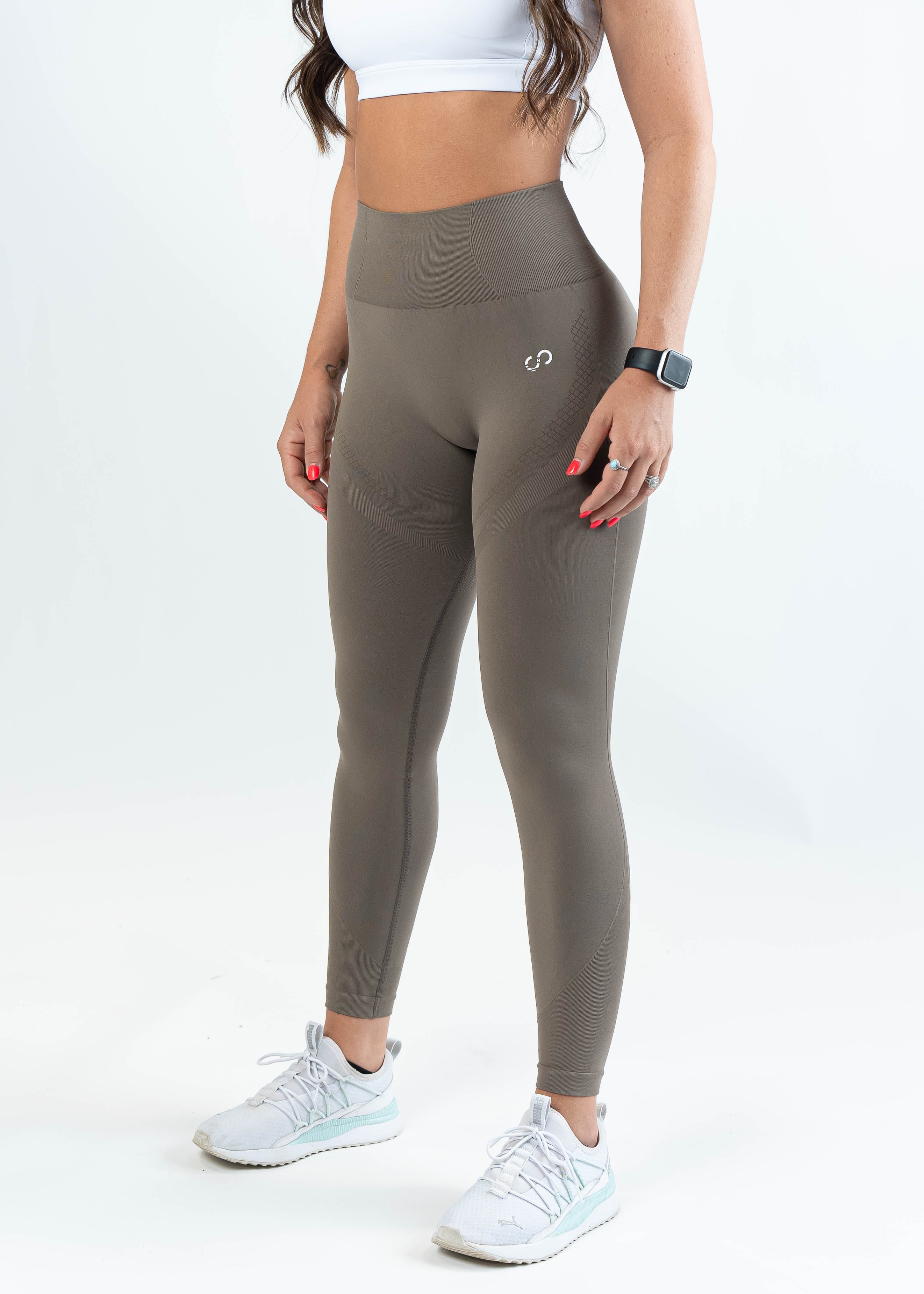Sculpt Seamless Leggings | Battlefield Brown