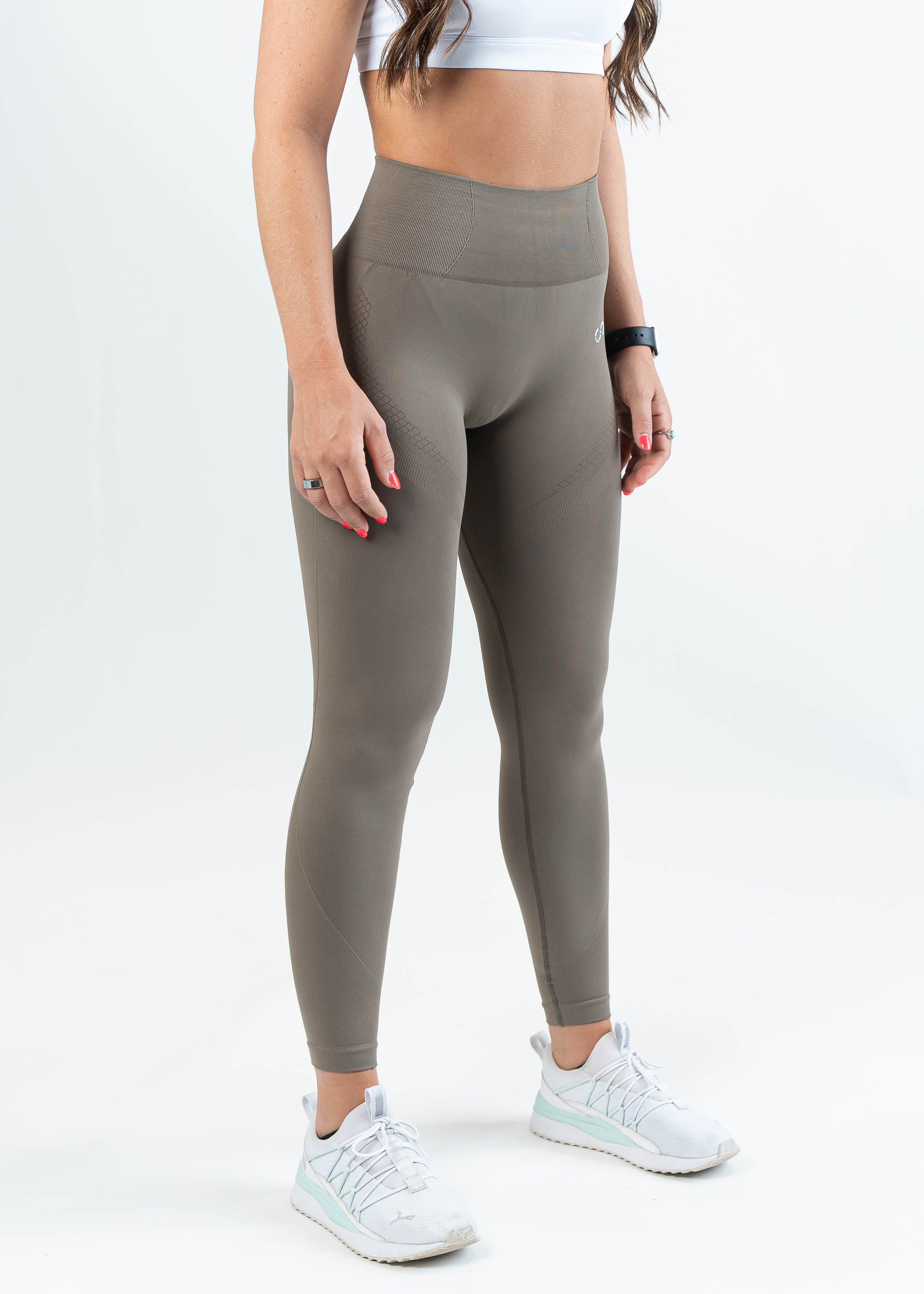 Sculpt Seamless Leggings | Battlefield Brown