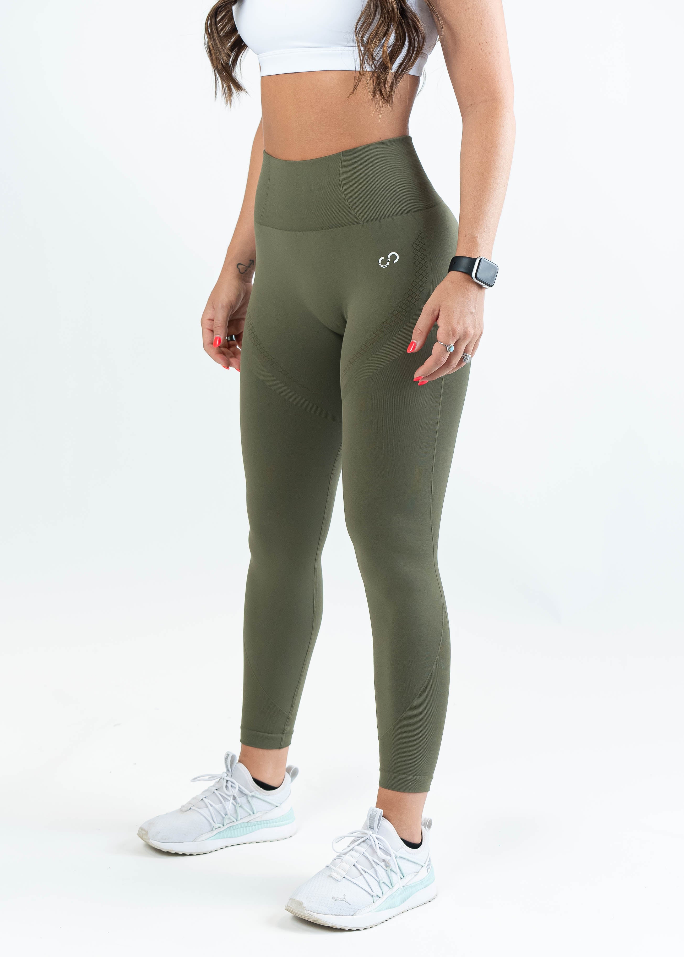 Sculpt Seamless Leggings | Grenade Green
