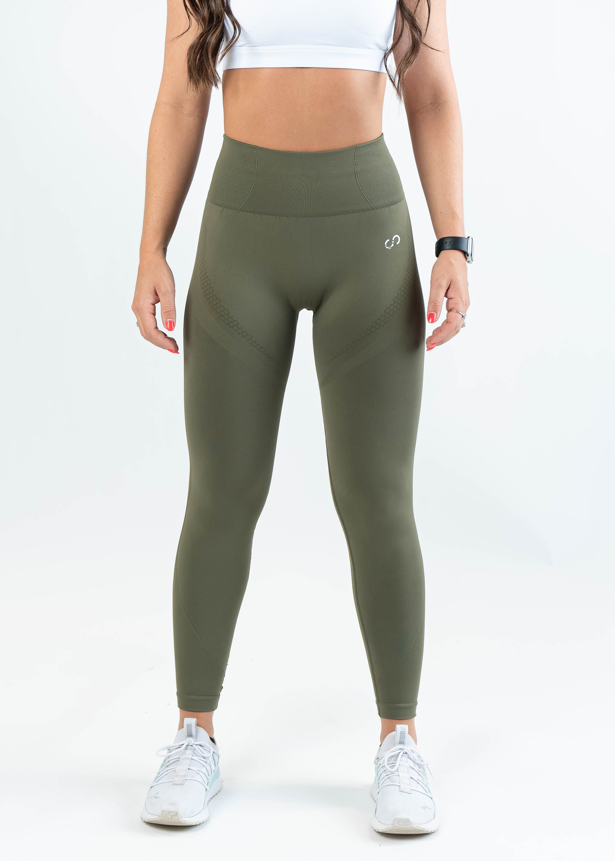 Sculpt Seamless Leggings | Grenade Green
