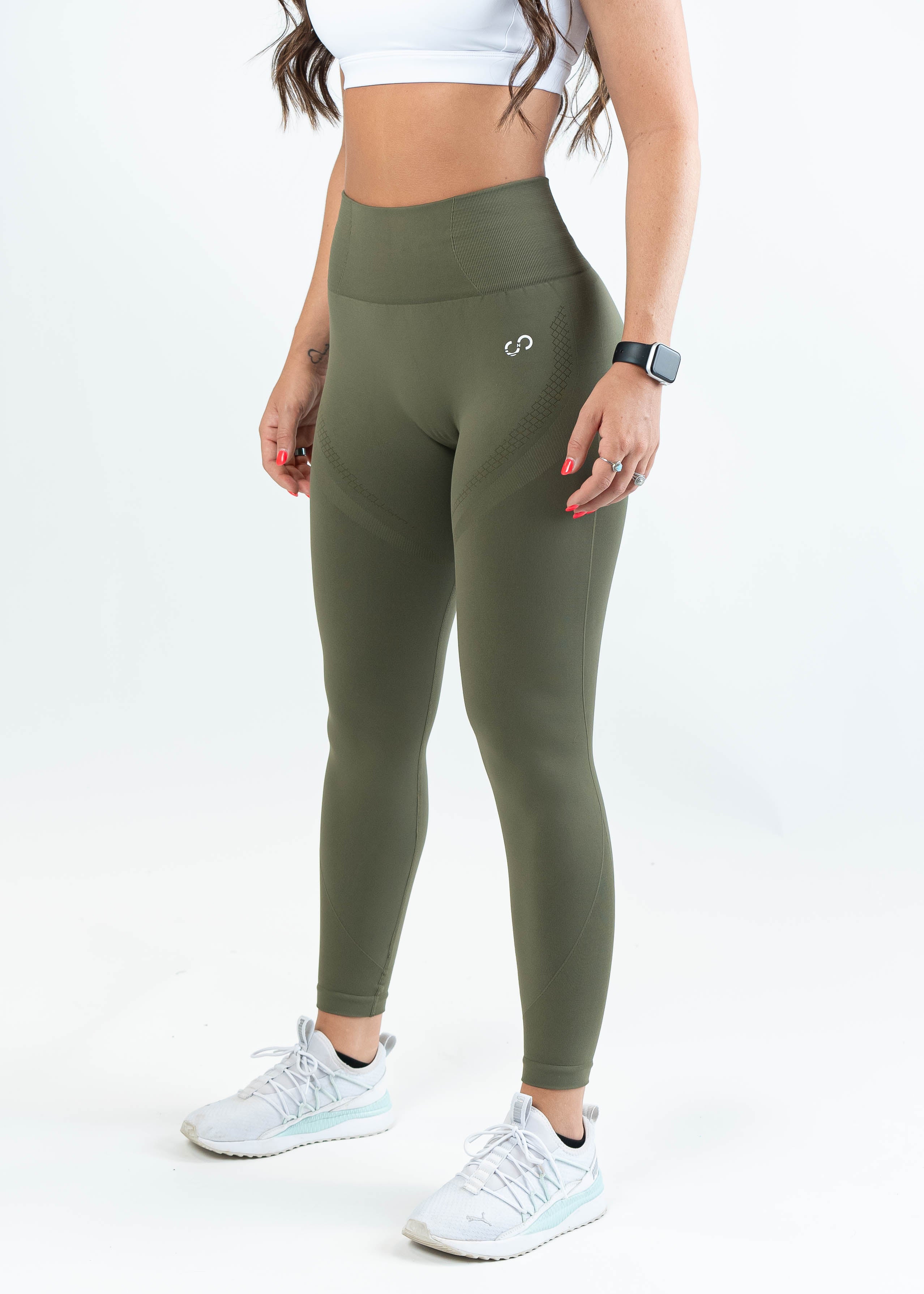 Sculpt Seamless Leggings | Grenade Green