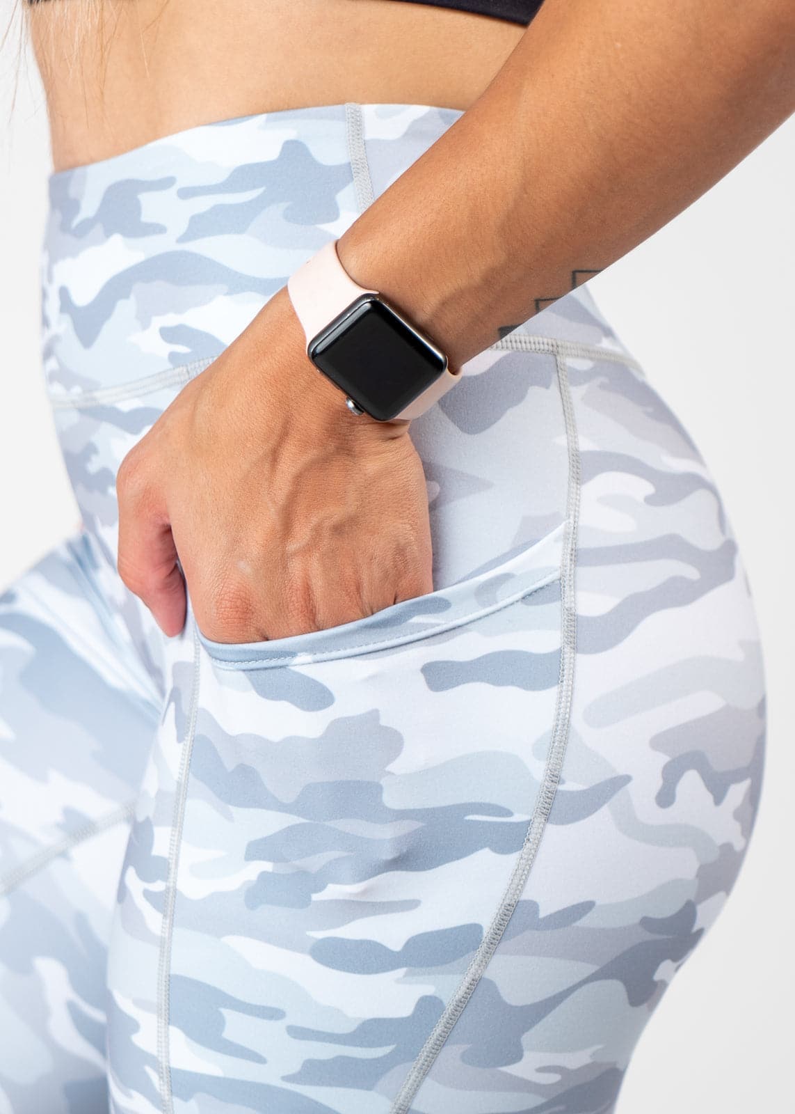 Empowered V5 Leggings | Snow Camo