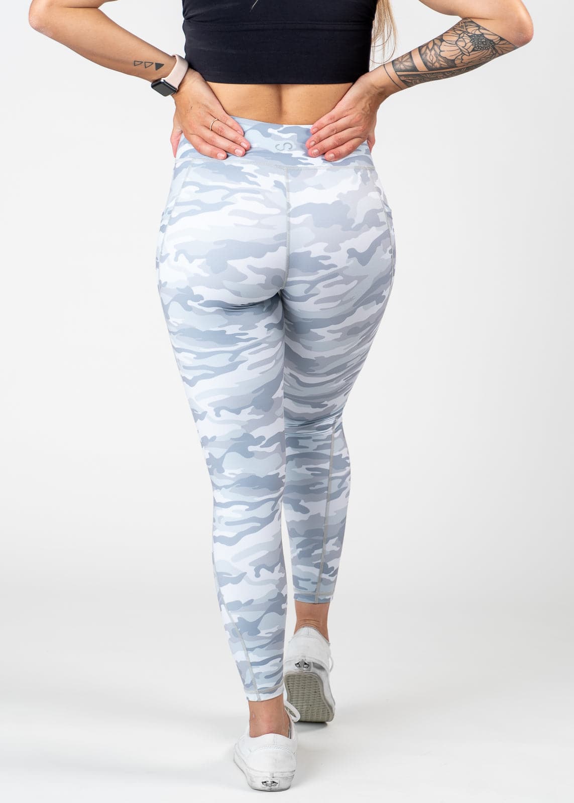 Empowered V5 Leggings | Snow Camo