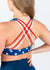 Essential Strappy Bra 1.0 | Red, White, & Blue