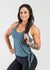 Side Tie Tank | Teal