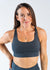 Lavish Mesh Crackle Bra | Storm