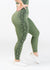 NKD Leggings | Green Snakeskin
