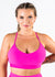 NKD Mesh Bra | Hot Pink