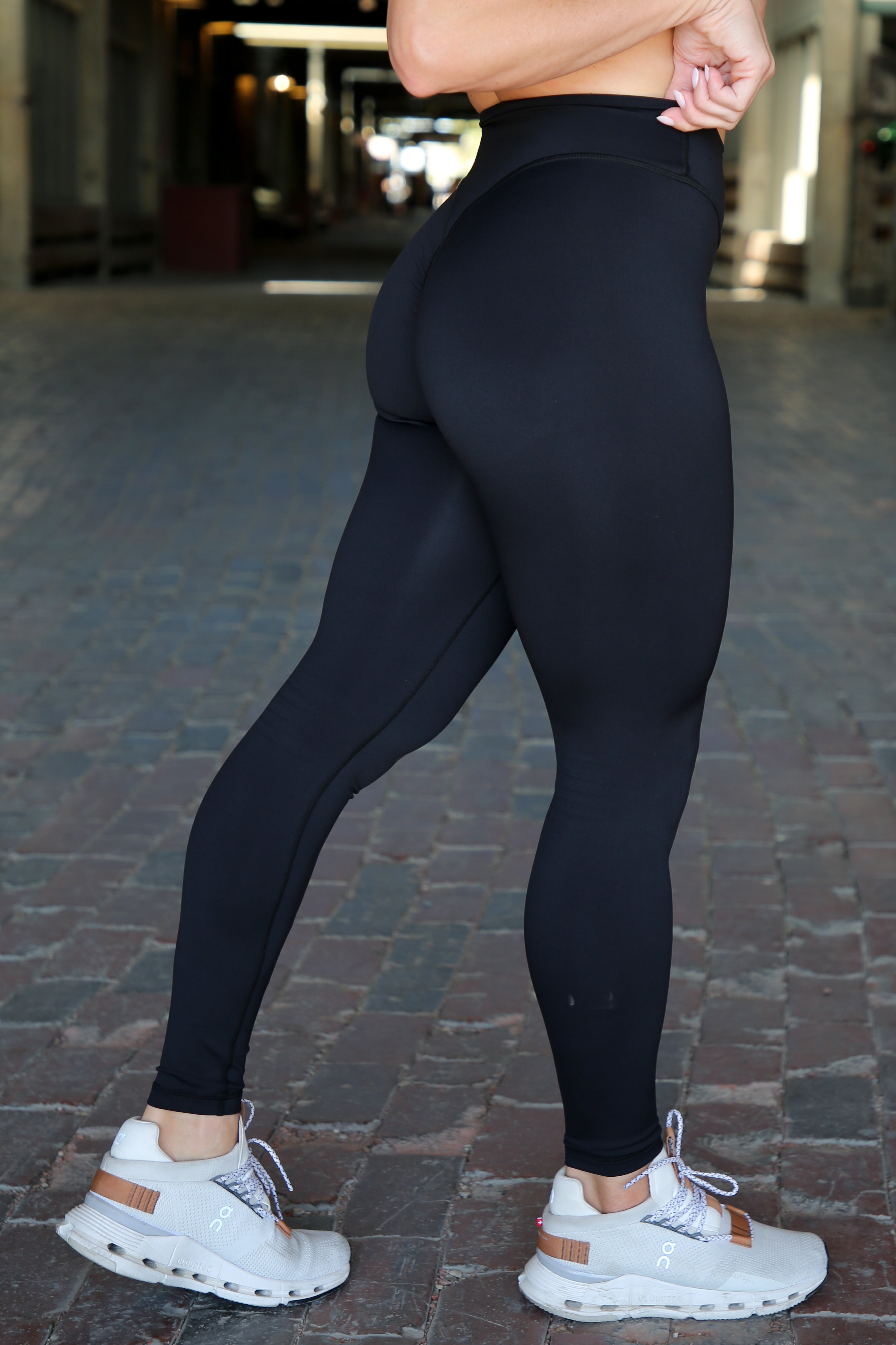 Regal Booty Scrunch Leggings Black Curves N Combatboots
