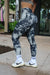 Seamless Leggings With Booty Scrunch | Black/Grey