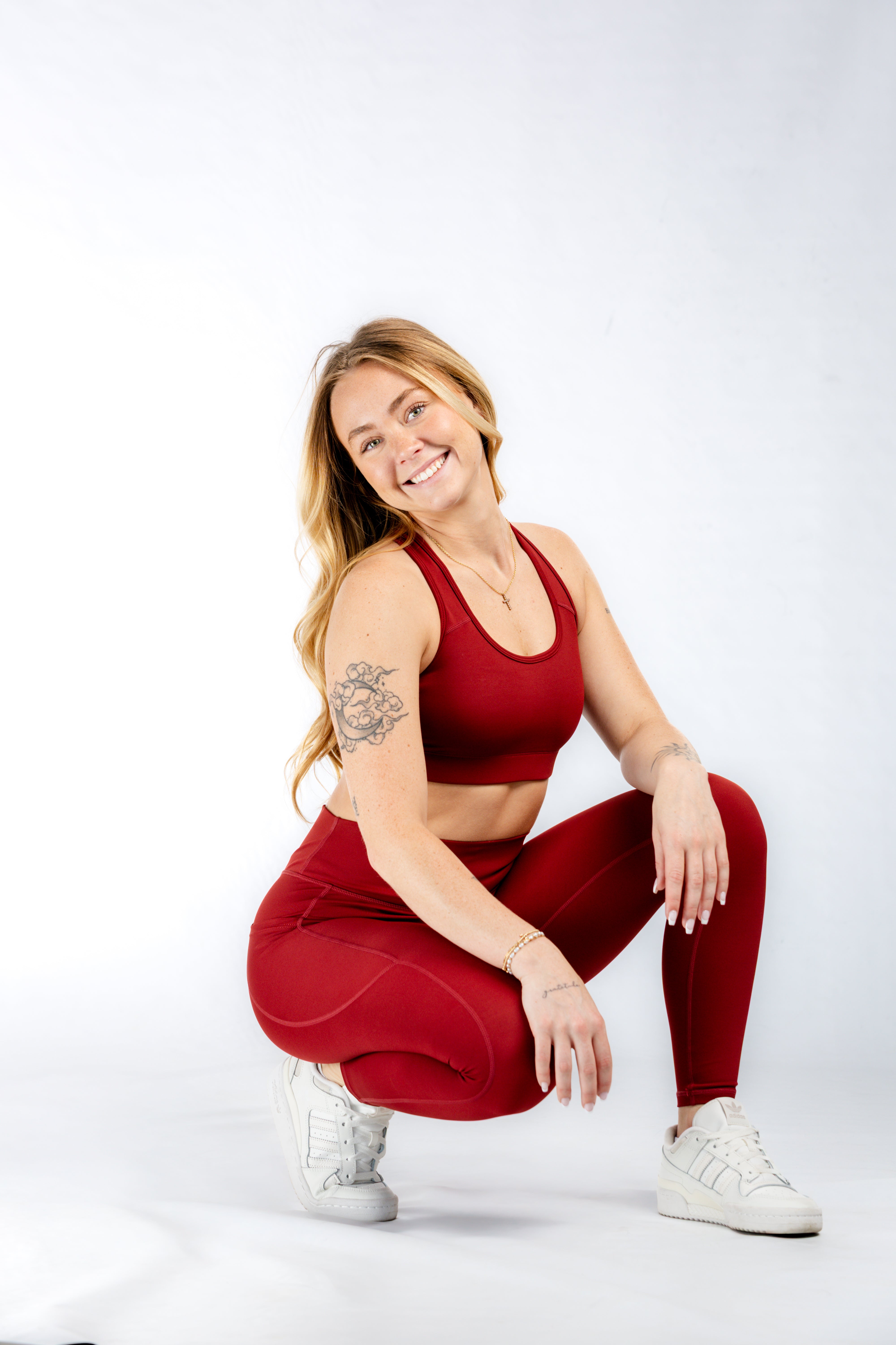 Empowered Leggings With Pockets | Merlot