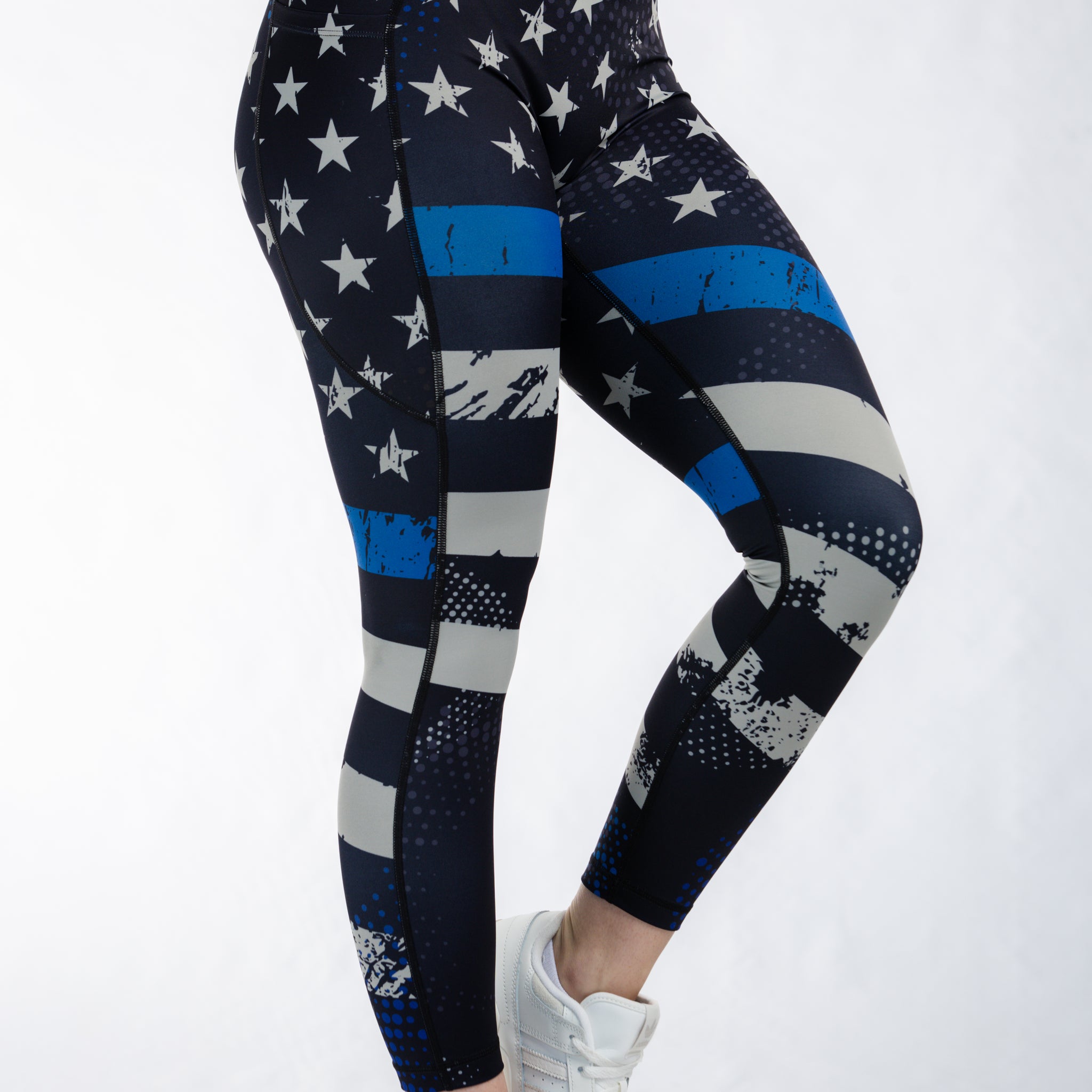 Empowered Leggings | Blue Line