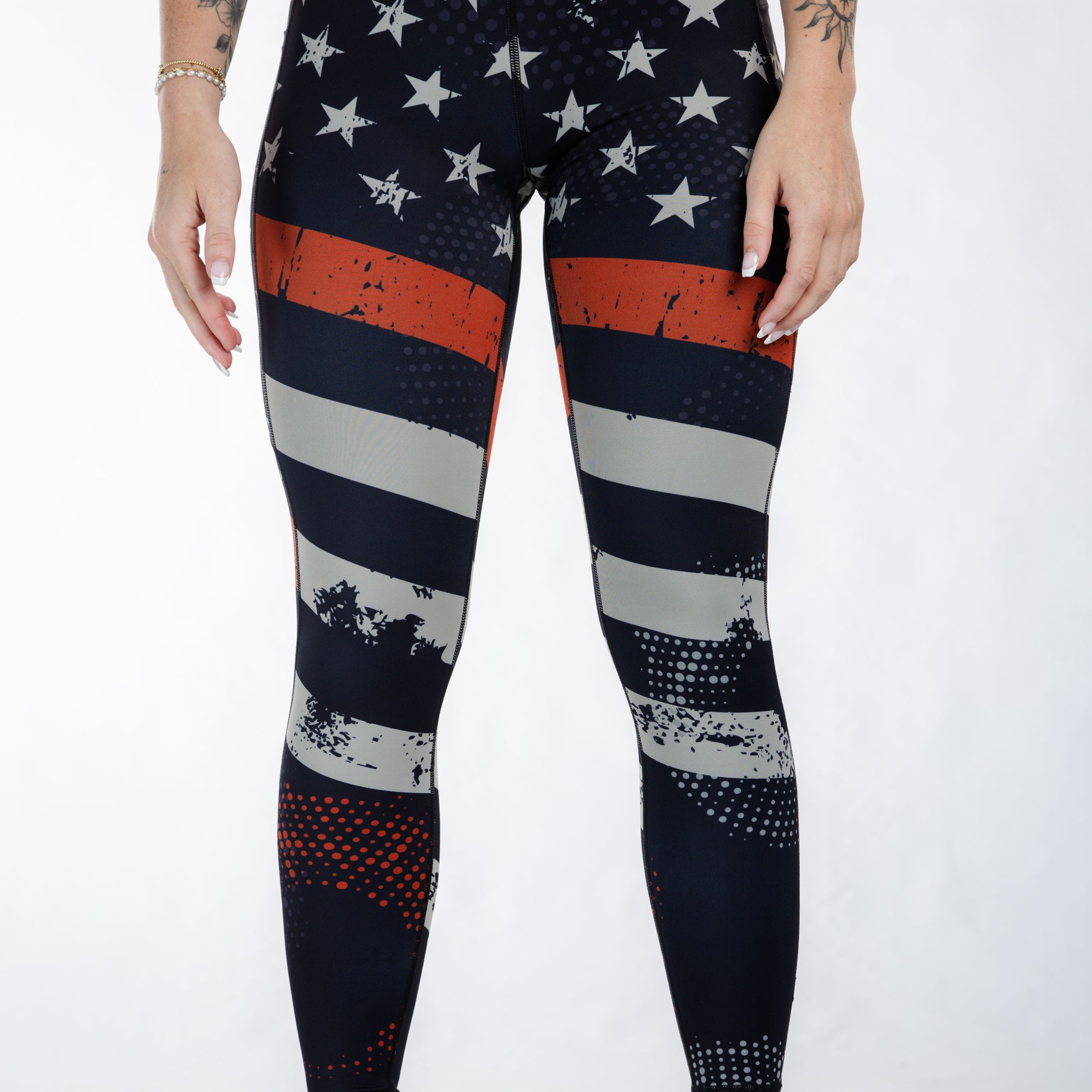 Empowered Leggings | Red Line