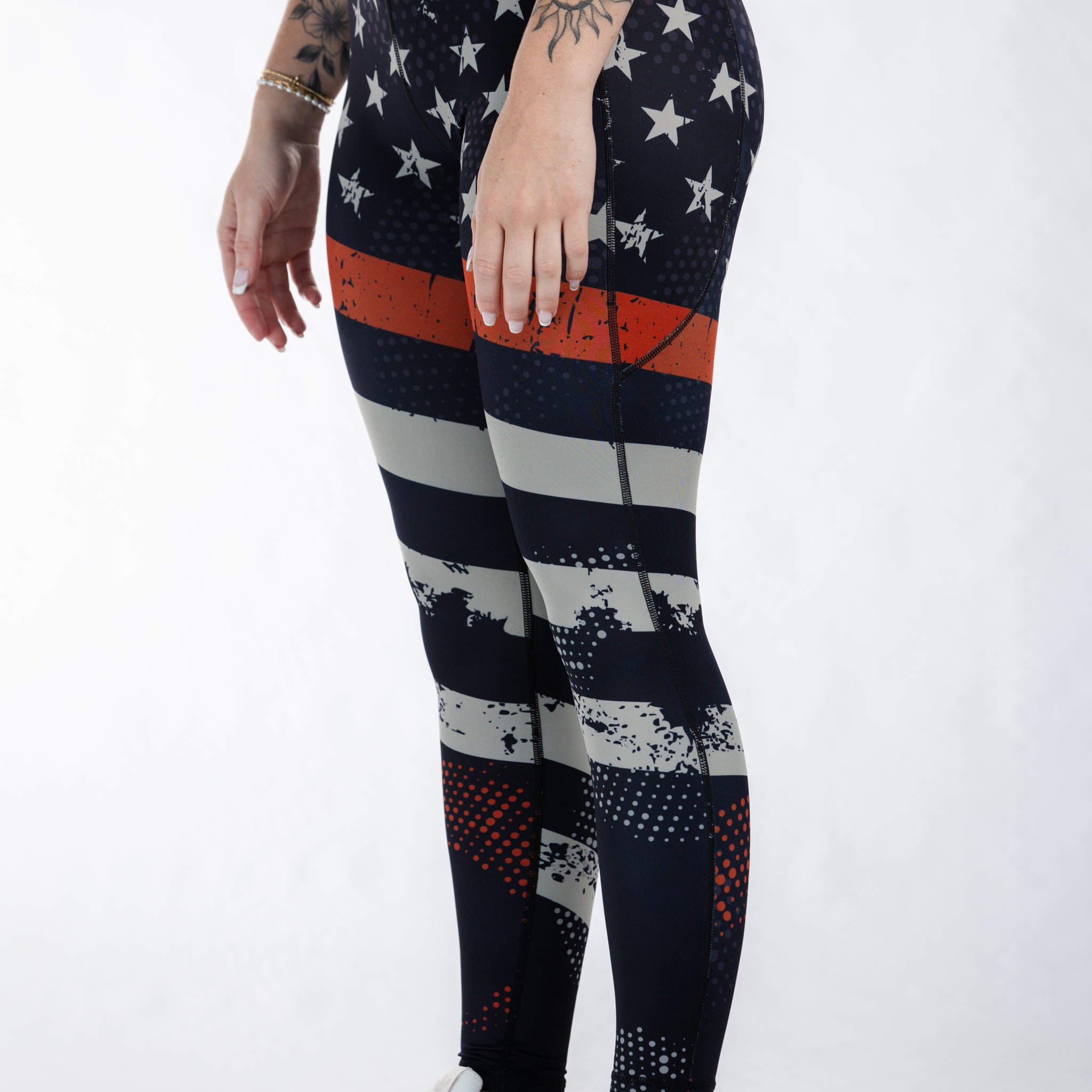 Empowered Leggings | Red Line