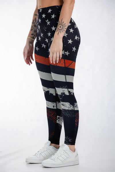 Empowered Leggings | Red Line