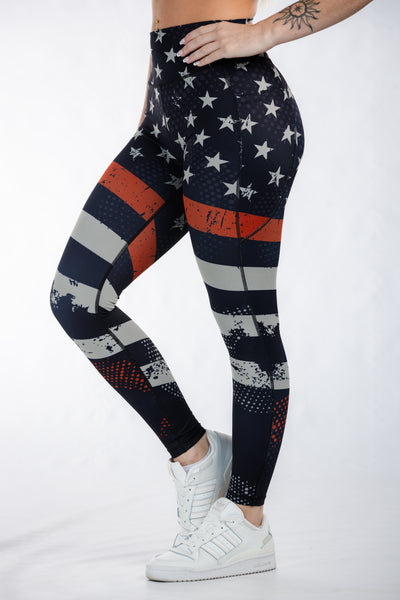 Empowered Leggings | Red Line